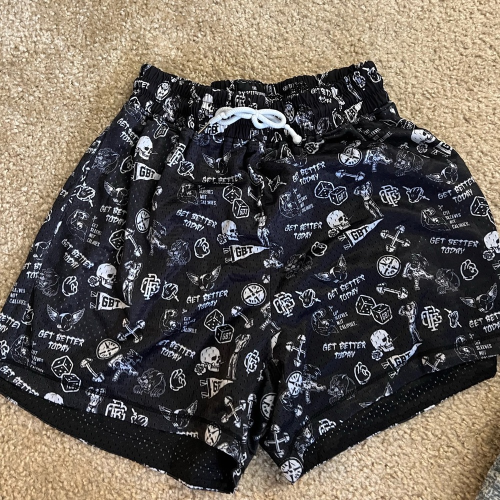 GBT men’s mesh shorts